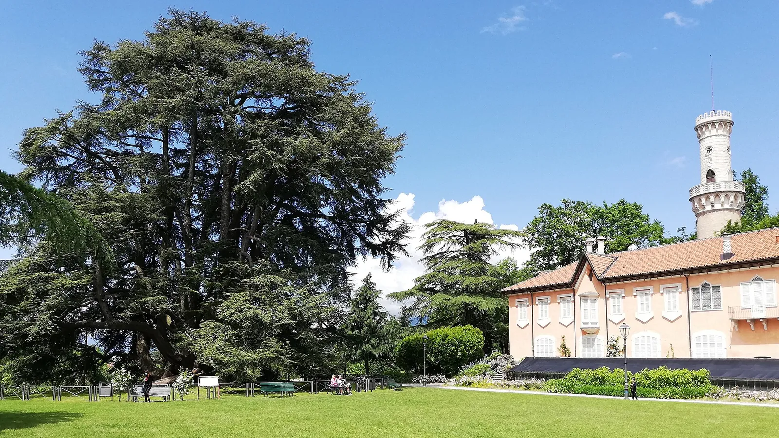 Villa Mirabello nei Giardini Estensi